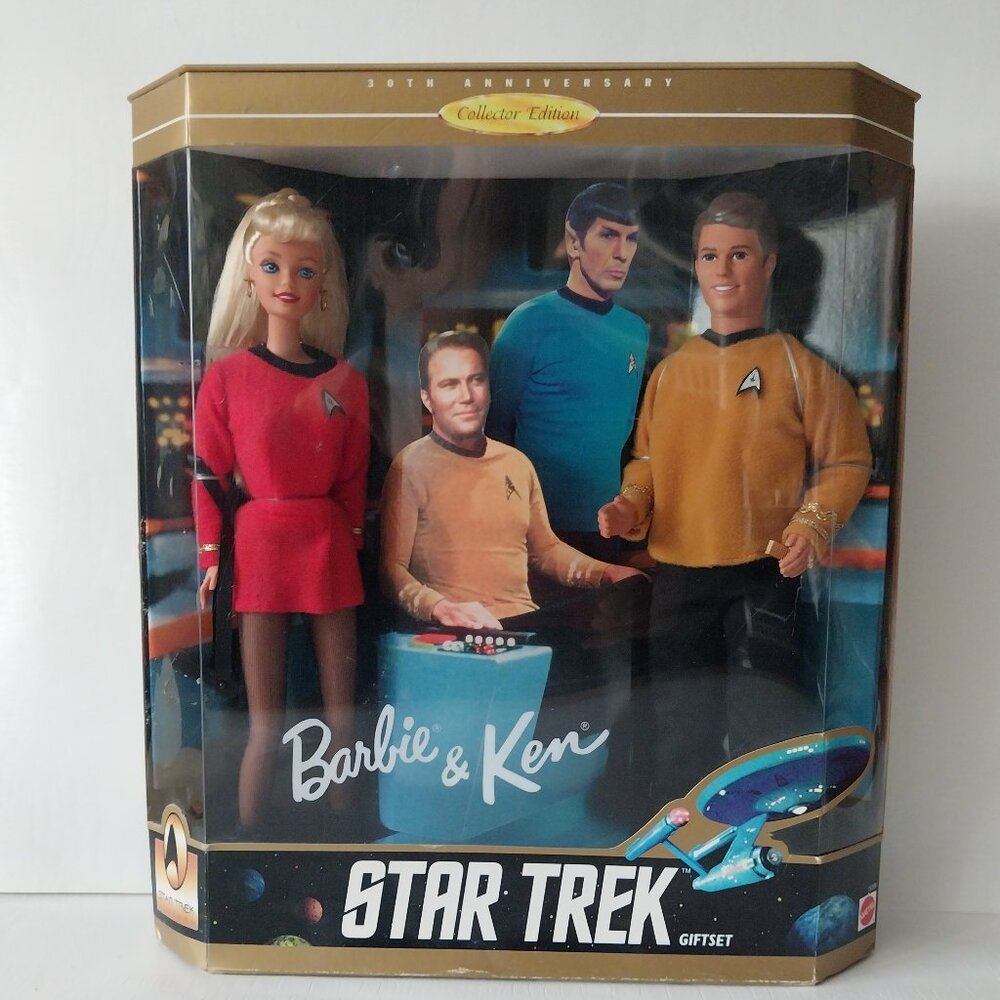 Barbie & Ken STAR TREK 30th Anniversary gift set Collector Edition